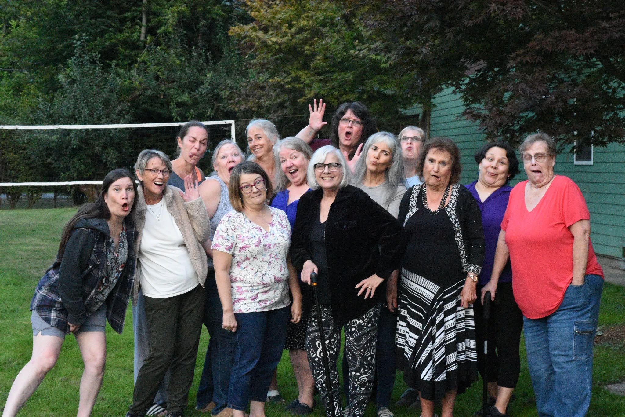 Valley Echoes members at Auditioned Chorus Retreat 2025