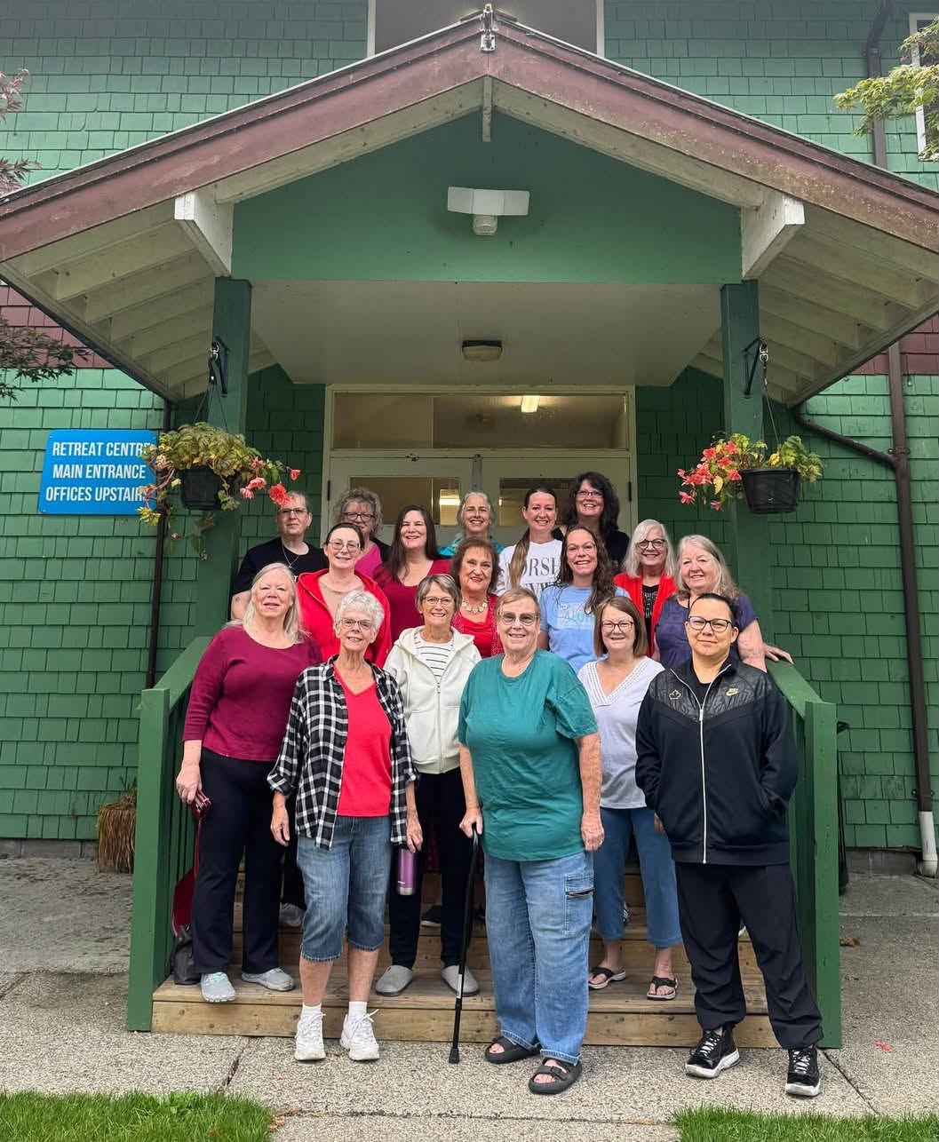Valley Echoes auditioned chorus at retreat