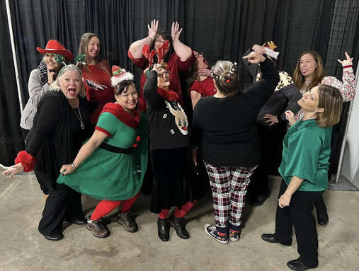 Valley Echoes in Silly Costumes